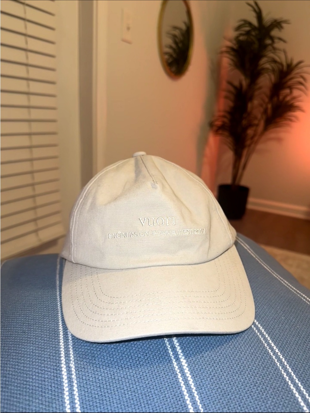 Vuori Cream Baseball Cap
